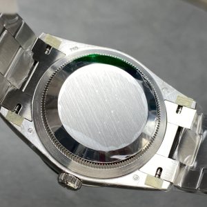 Rolex Day-Date 36mm Silver Black Dial