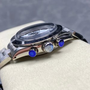 Rolex Daytona 37.5mm Silver White Black