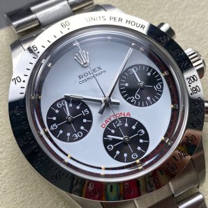 Rolex Daytona 37.5mm Silver White Black