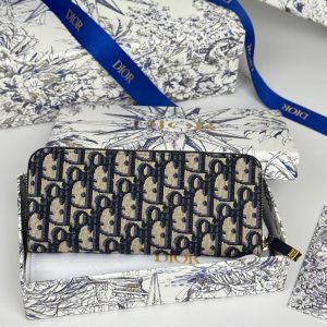 CD 30 Montaigne Voyageur Slim 19.5cm Blue Jacquard 258610