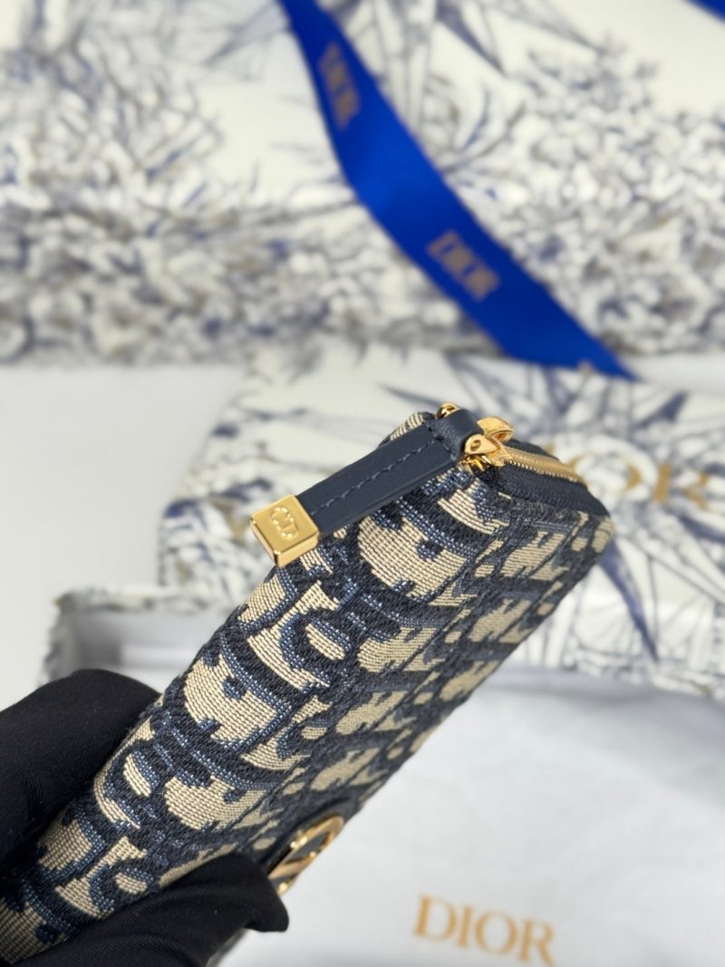 CD 30 Montaigne Voyageur Slim 19.5cm Blue Jacquard 258610