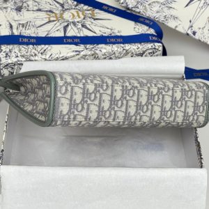 CD 30 Montaigne Dea Pouch 26cm Grayish Jacquard 258617