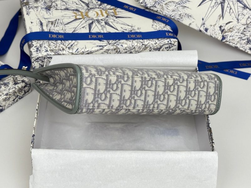 CD 30 Montaigne Dea Pouch 26cm Grayish Jacquard 258617