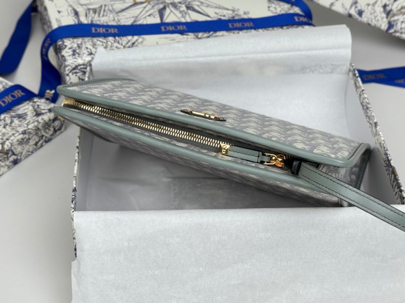 CD 30 Montaigne Dea Pouch 26cm Grayish Jacquard 258617