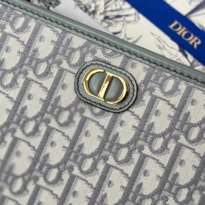 CD 30 Montaigne Dea Pouch 26cm Grayish Jacquard 258617