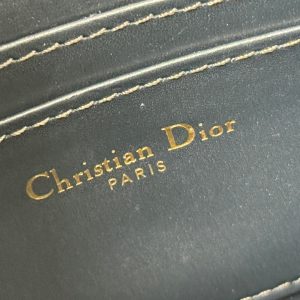 CD 30 Montaigne Avenue Pouch with Flap 30cm Blue Jacquard