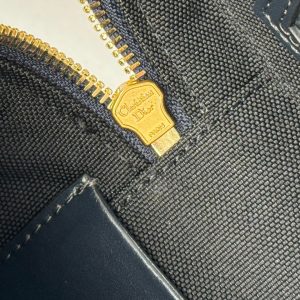 CD 30 Montaigne Mini Vanity Case 16.5cm Blue Jacquard