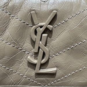 YSL Niki Baby Bag Beige Calfskin 338878