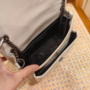 YSL Niki Baby Bag Light Beige Calfskin 338902