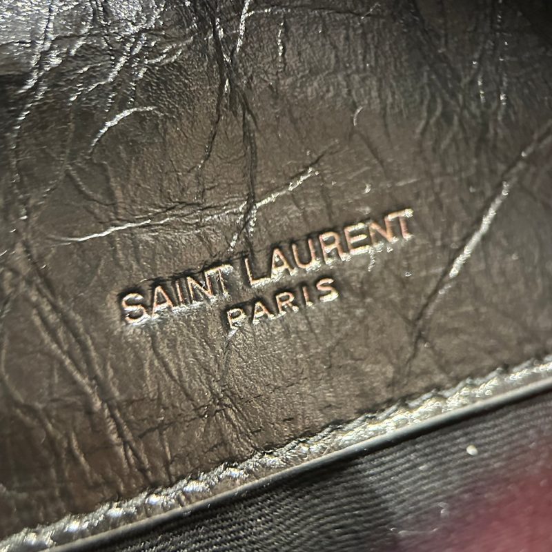 YSL Niki Baby Bag Black Calfskin 338910