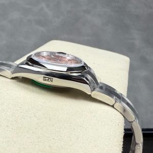 Rolex Day-Date 28mm Silver Pink