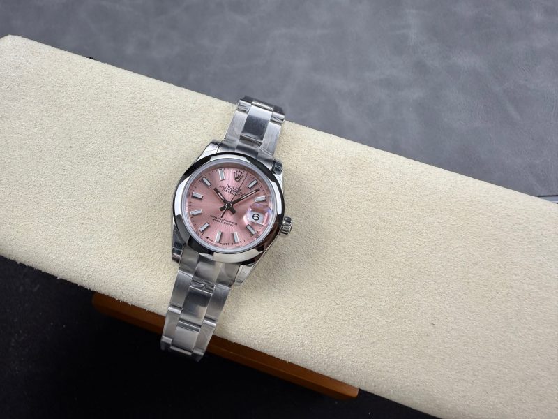 Rolex Day-Date 28mm Silver Pink