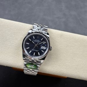 Rolex Day-Date 36mm Silver Navy Blue