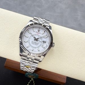 Rolex Sky-Dweller 42mm Silver White