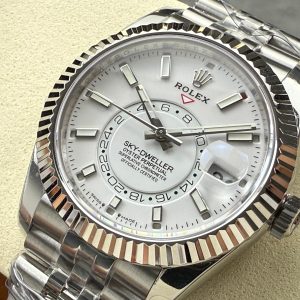 Rolex Sky-Dweller 42mm Silver White