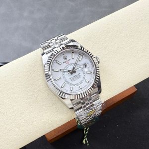 Rolex Sky-Dweller 42mm Silver White