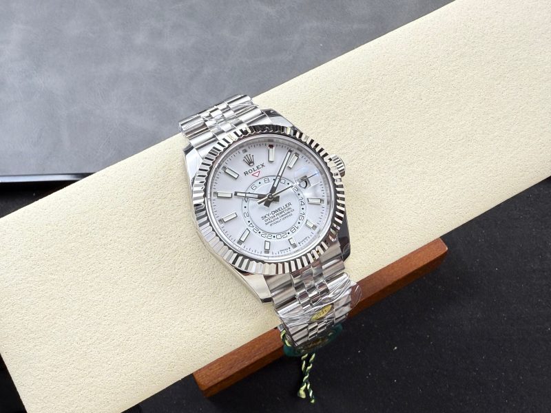 Rolex Sky-Dweller 42mm Silver White