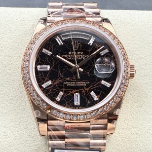 Rolex Day-Date 40mm Pink Gold Black