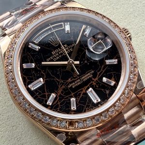 Rolex Day-Date 40mm Pink Gold Black