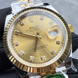 Rolex Datejust 41mm Silver Gold