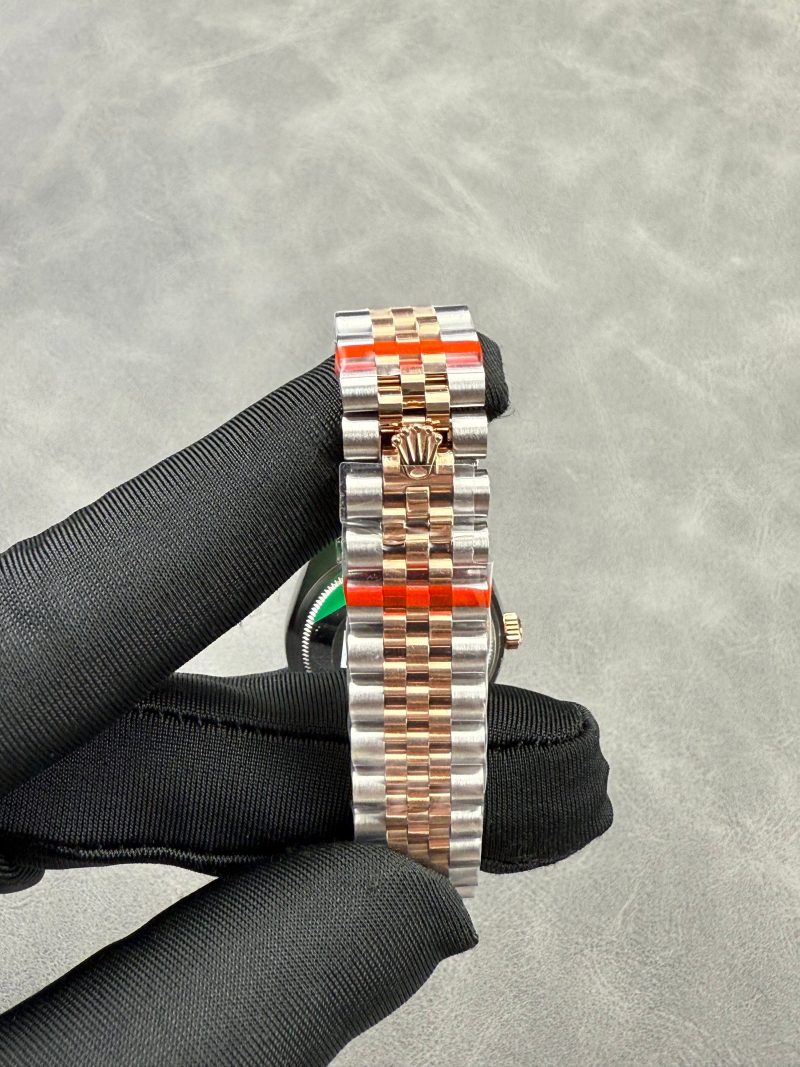 ROLEX Datejust 31mm Silver Pink Gold