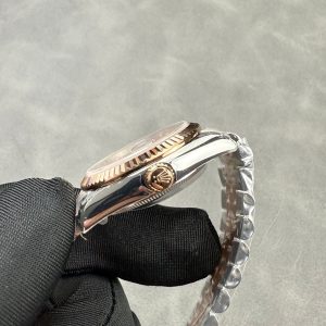 ROLEX Datejust 31mm Silver Pink Gold