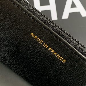 CC Handle Bag 19cm Double C Black Lambskin Gold Hardware