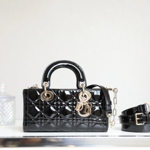 CD Lady D-Joy Black Patent Leather