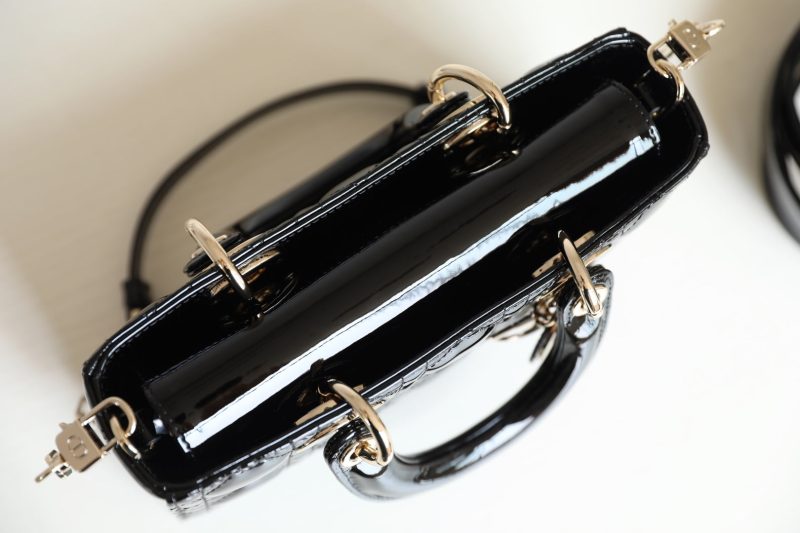 CD Lady D-Joy Black Patent Leather