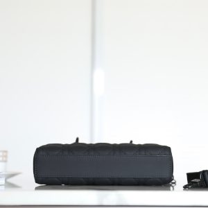 CD Lady D-Joy Black Patent Leather with Black Hardware