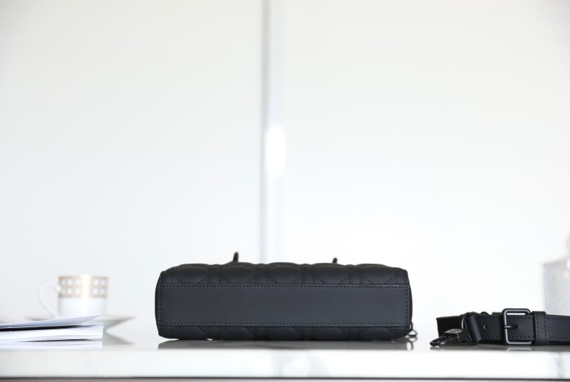 CD Lady D-Joy Black Patent Leather with Black Hardware