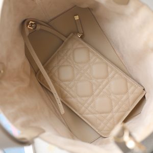 CD Toujours Bag 28.5 Light Beige Calfskin