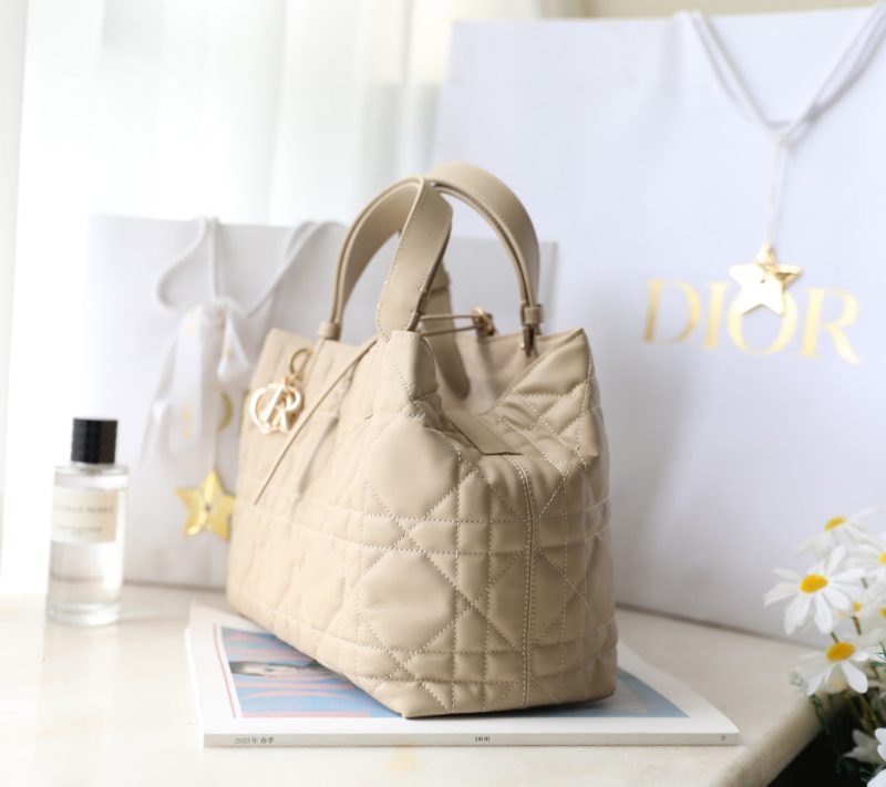 CD Toujours Bag 28.5 Light Beige Calfskin
