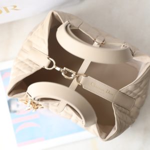 CD Toujours Bag 28.5 Light Beige Calfskin