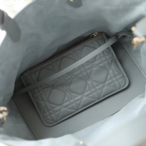 CD Toujours Bag 28.5 Light Blue Calfskin