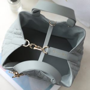 CD Toujours Bag 28.5 Light Blue Calfskin