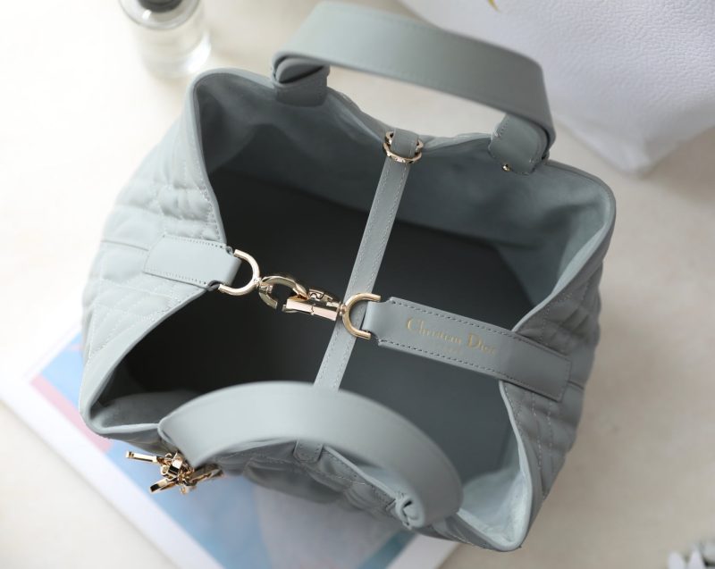 CD Toujours Bag 28.5 Light Blue Calfskin
