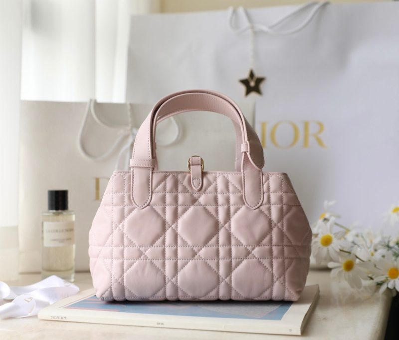 CD Toujours Bag Pink Calfskin