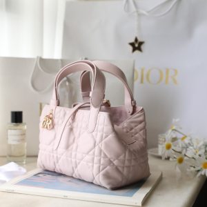 CD Toujours Bag Pink Calfskin