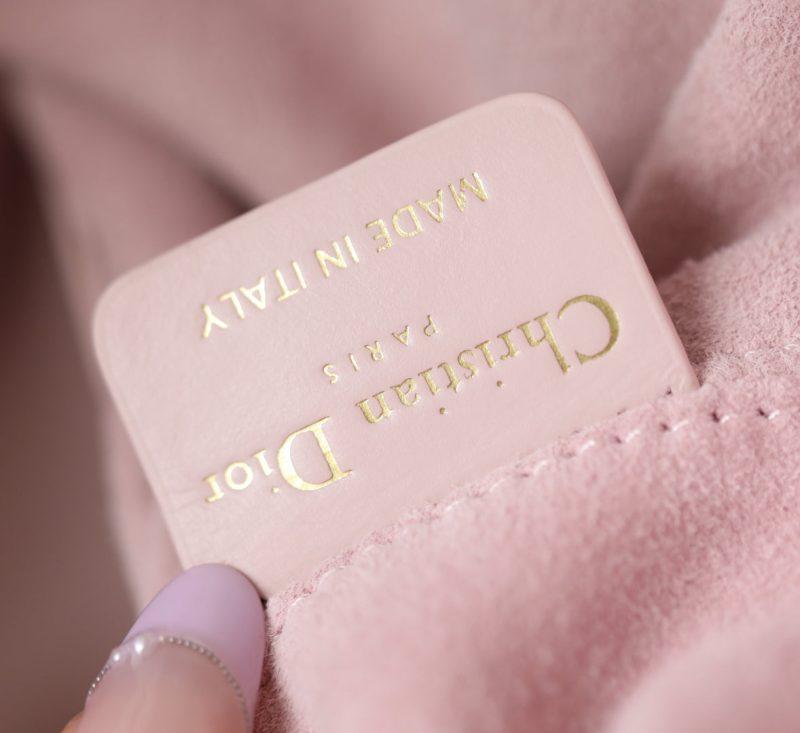 CD Toujours Bag Pink Calfskin