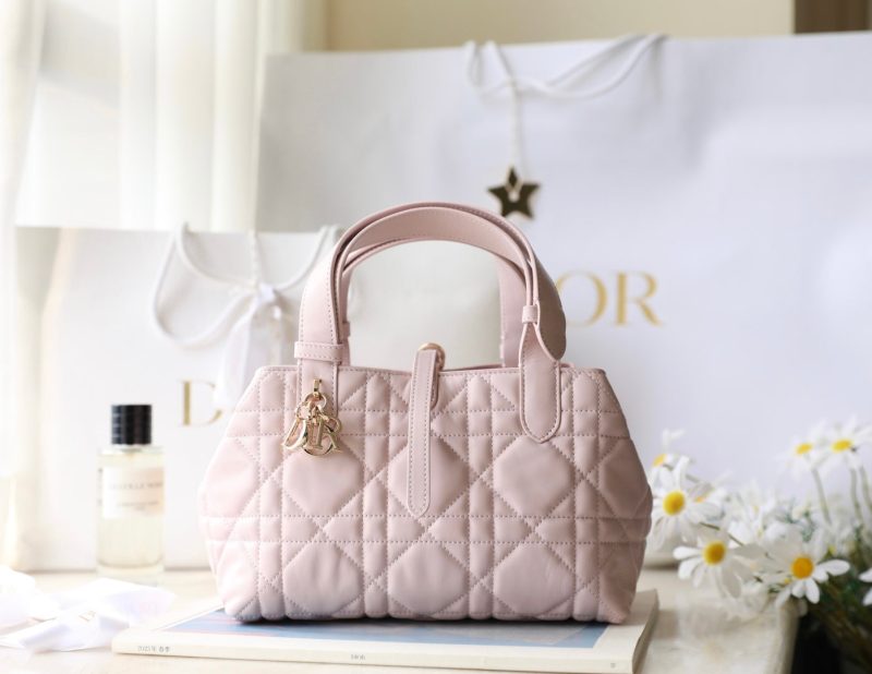 CD Toujours Bag Pink Calfskin