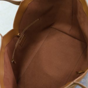 Y Tote Bag Brown Suede