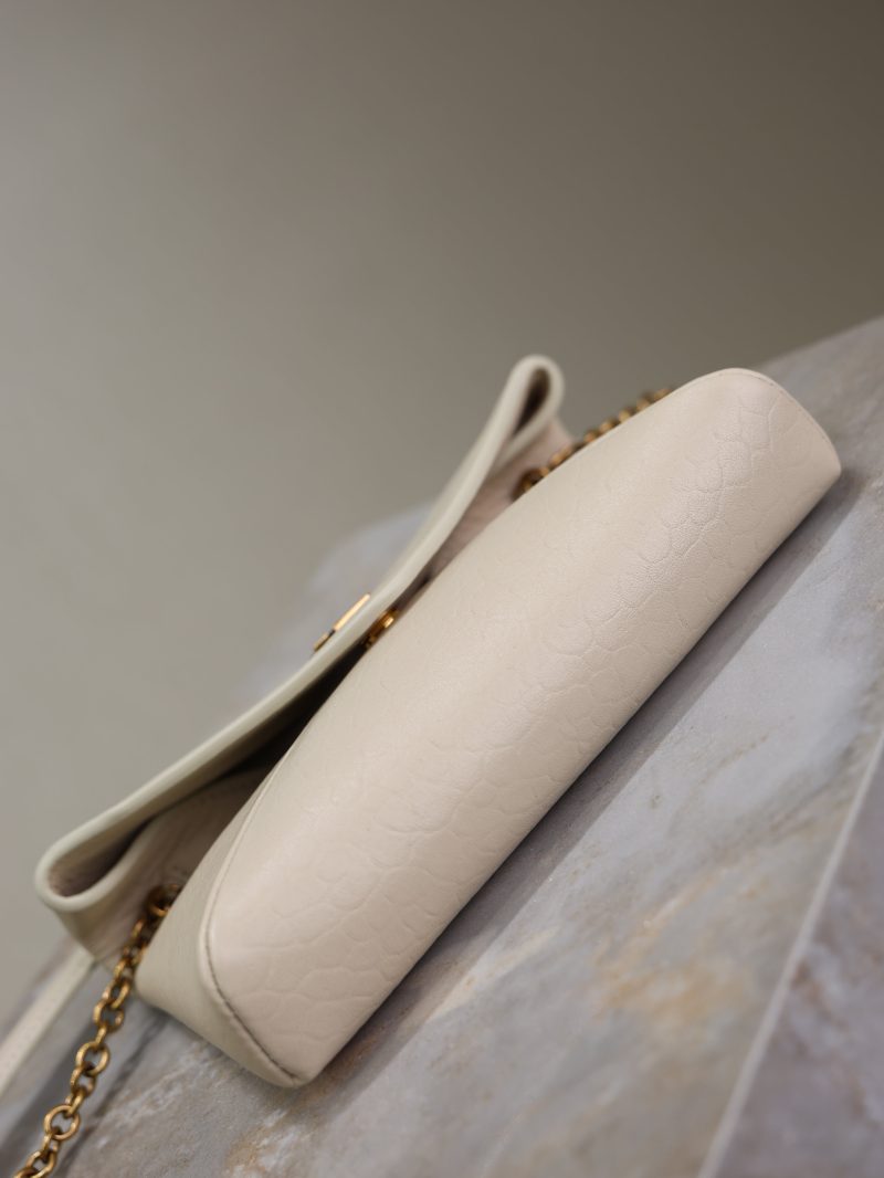 Calypso Bag 19cm White Elephant Leather