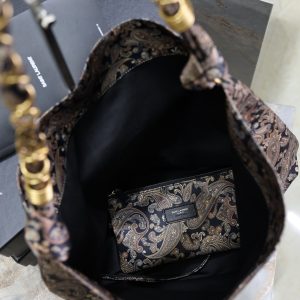 AMALIA Tote Bag 40cm Jacquard Frabic GHW