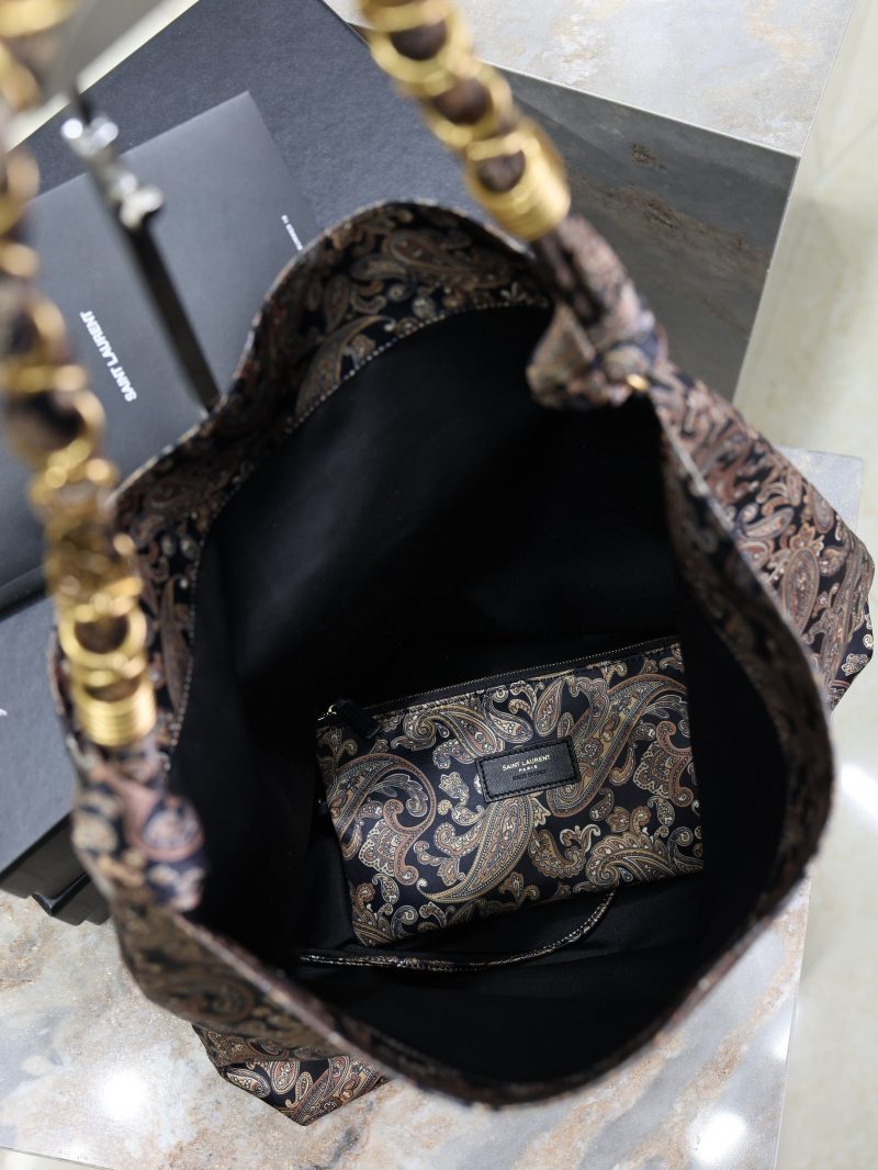 AMALIA Tote Bag 40cm Jacquard Frabic GHW