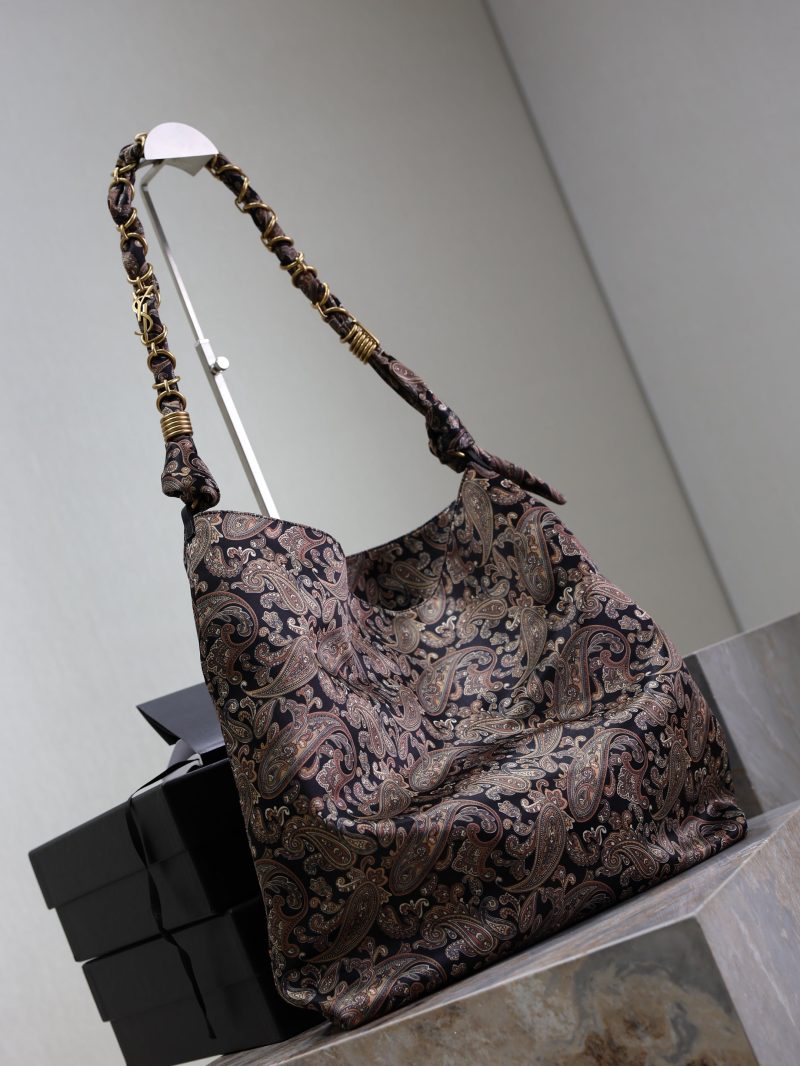 AMALIA Tote Bag 40cm Jacquard Frabic GHW