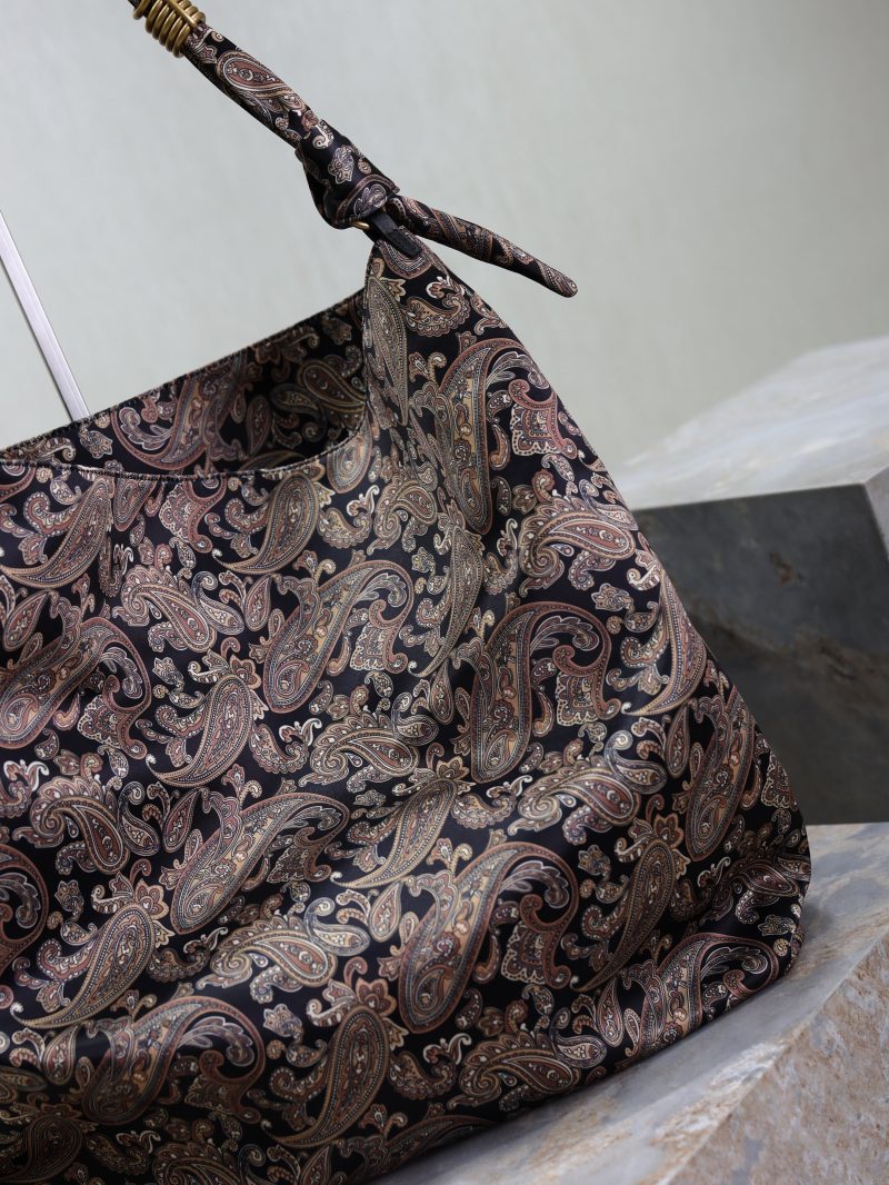 AMALIA Tote Bag 40cm Jacquard Frabic GHW