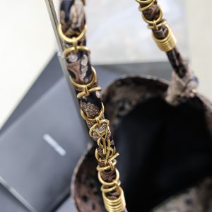 AMALIA Tote Bag 40cm Jacquard Frabic GHW