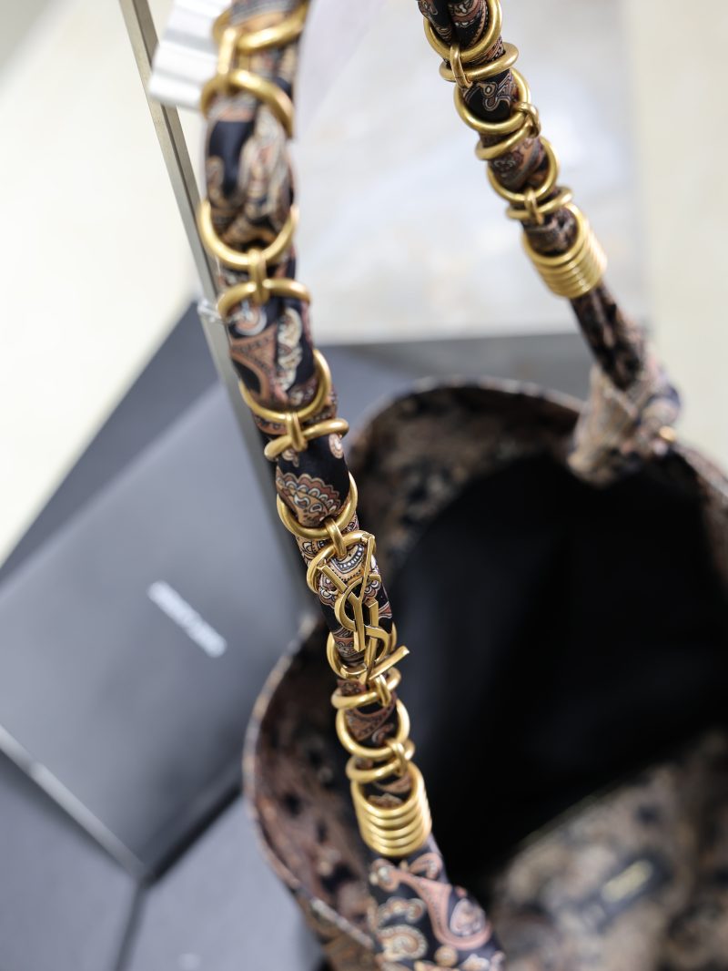 AMALIA Tote Bag 40cm Jacquard Frabic GHW