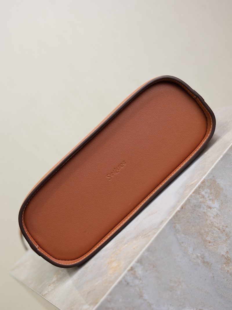 Y Small Bucket 23cm Caramel Leather